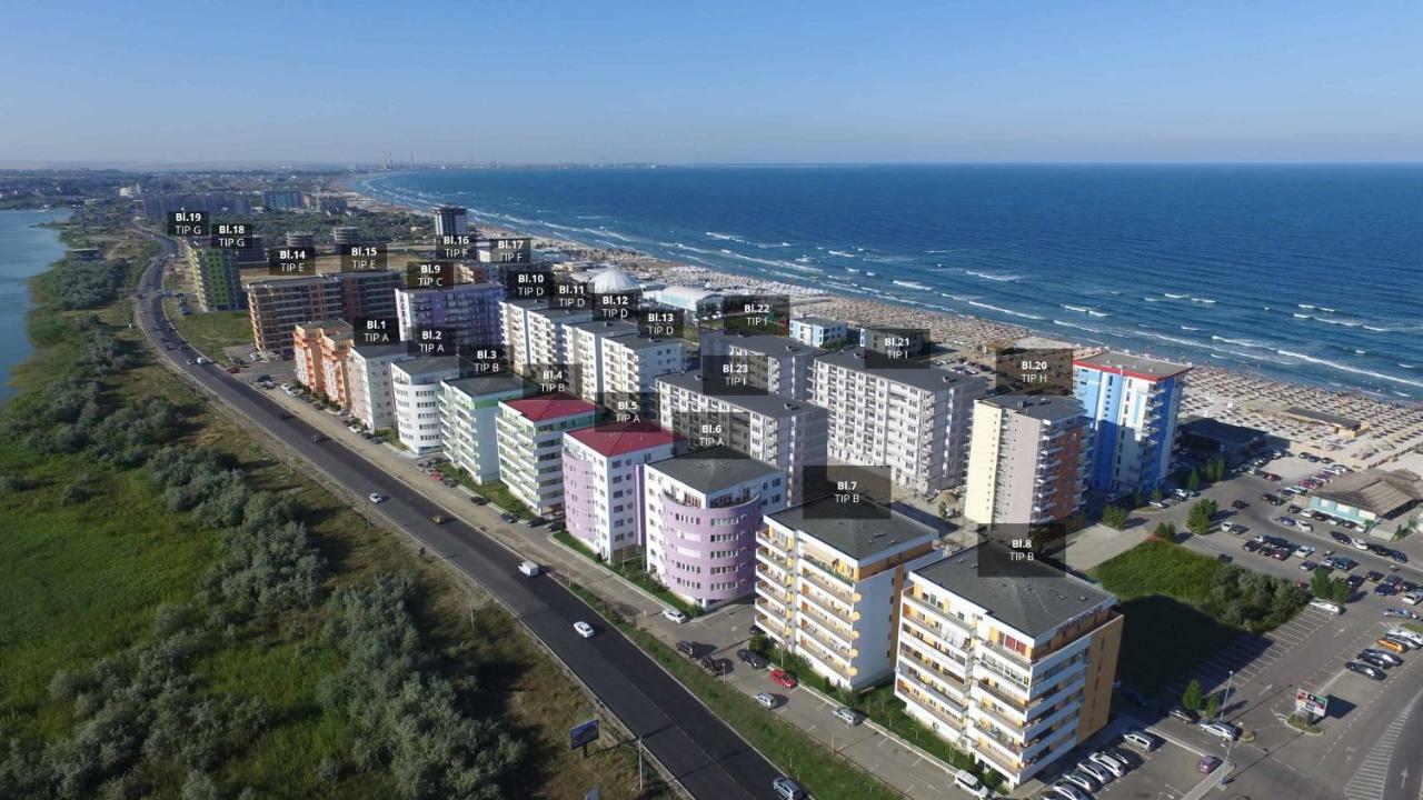 Mamaia Summerland Seaview Apartment ภายนอก รูปภาพ